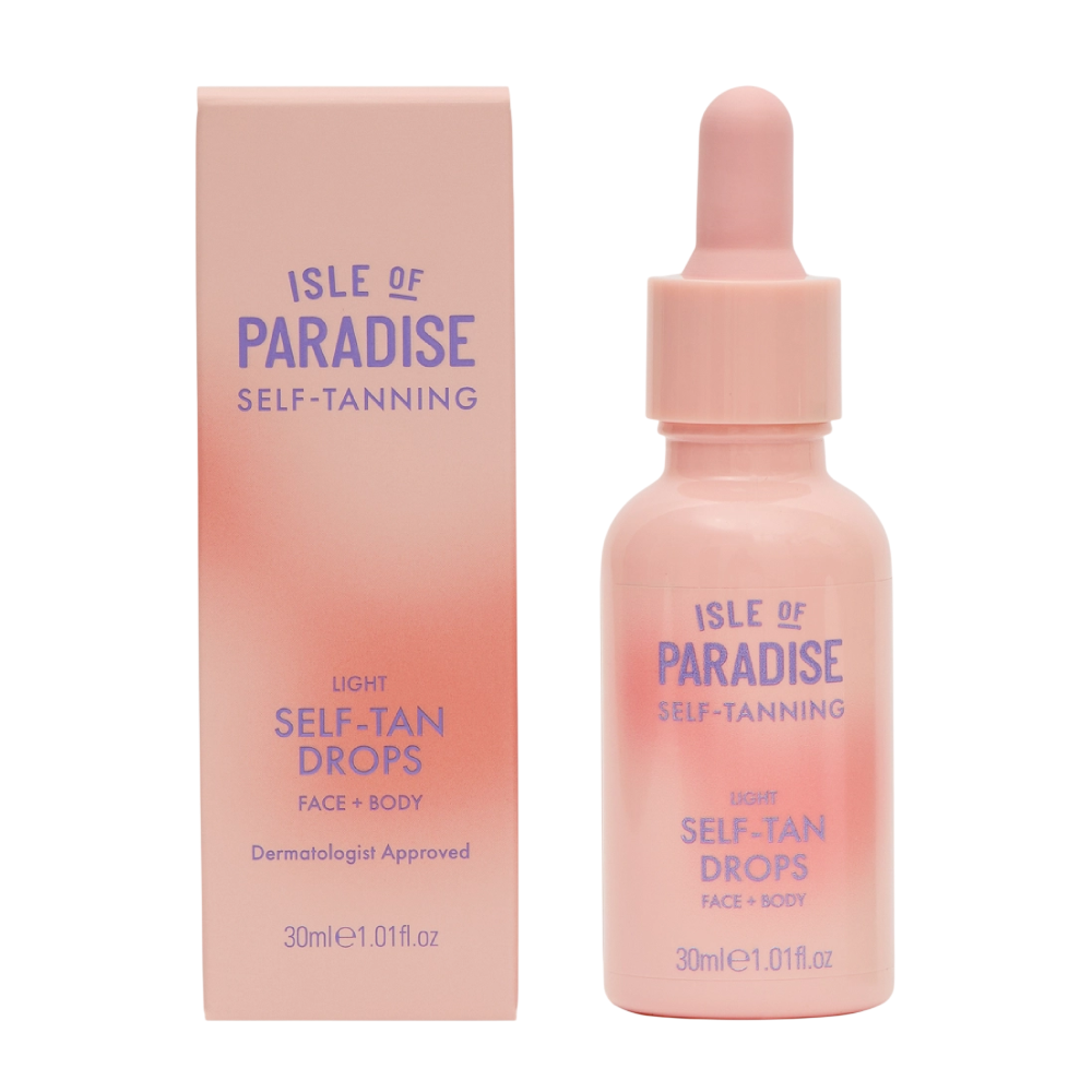 ISLE OF PARADISE Face and Body Self-Tanning Drops Light 30ml - Краплі для автозасмаги обличчя та тіла у відтінку Light - фото №4 ISLE OF PARADISE Face and Body Self-Tanning Drops Light 30ml - Краплі для автозасмаги обличчя та тіла у відтінку Light - фото №4